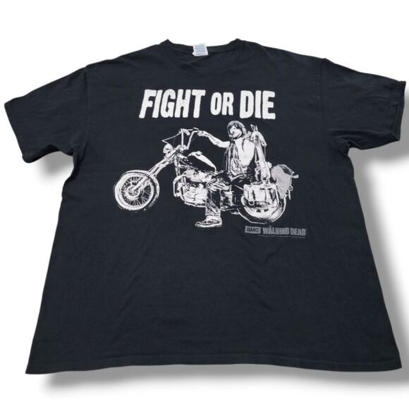 Delta Other - 2013 The Walking Dead Shirt Size XL By Delta Pro Weight Daryl Dixon Fight Or Die